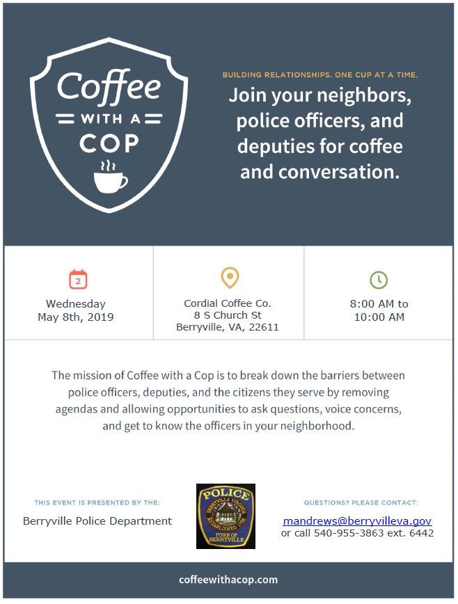Coffee with a cop 52019
